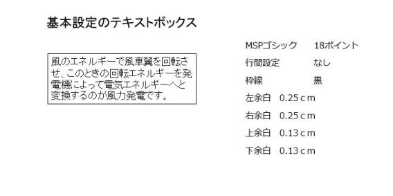 Powerpoint パワーポイント 13既定のテキストボックスに設定する オフィスソフト活用 業務効率化ｑ ａブログ